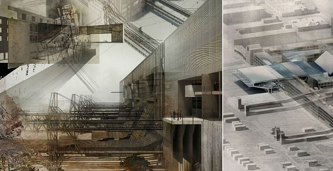 Urban Paradox - Chris Tsui (HONG KONG). Image courtesy of Unbuilt Visions competition.