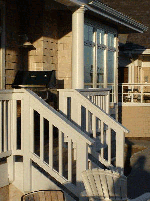 Welcoming porch