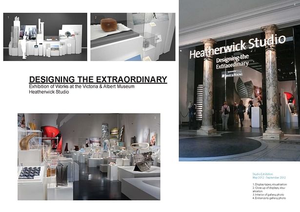 Overview of exhibition design
