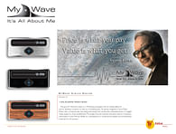 MyWave Logo, Billboard, and Product Design