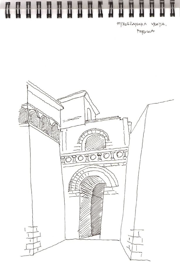Etruscan Arch, Perugia