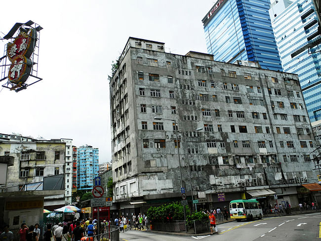 Typical social housing, Ngau Tau Kok Rd, Kwun Tong District.