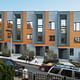 E+ // 226-232 Highland Street Townhouses; Boston by Interface Studio Architects (ISA) and Urbanica Design. Photo: Sam Oberte