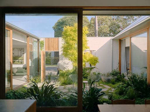 House in a Heritage Context Winner, Courtyard House by Clare Cousins Architects. Image: Tom Ross/Houses Awards