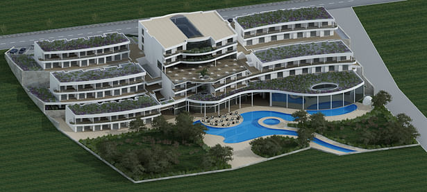 Bodrum/Turkey Residence and Hotel Landscape Design- Conceptual and Construction Doc./Under construction