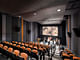 Pratt Institute’s Film/Video Department Building houses an elegant, state-of-the-art screening room that seats 96 people. Photo credit: Alexander Severin RAZUMMEDIA 