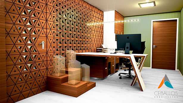 Office furniture design (Irrigation systems office)
