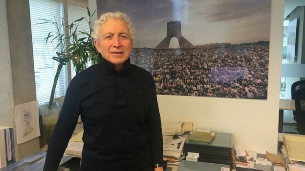 Hossein Amanat, who designed Iran's Azadi Tower, now lives in Vancouver where he runs his own architecture practice. Photo via bbc.com