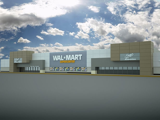 Walmart Fachadas - MAZ Arquitectos