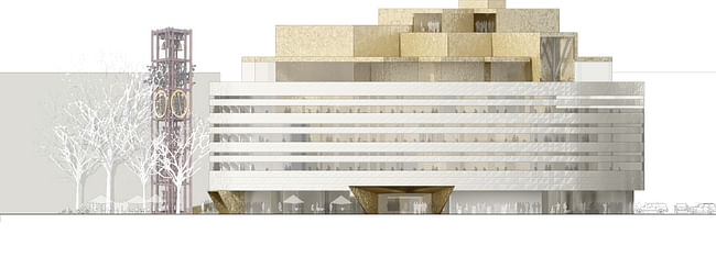 Facade S. Illustration: Henning Larsen Architects