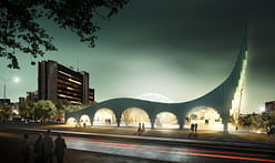 Prishtina Central Mosque Entry by Taller 301 and L+CC