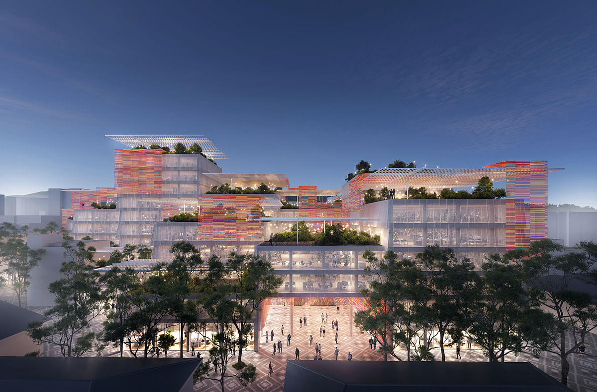 Coldefy wins competition for mixed-use government cluster in Tirana, Albania