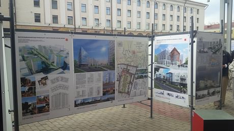 Our project 'MFC 'Perespa' took the third prize on the annual architectural festival in Minsk