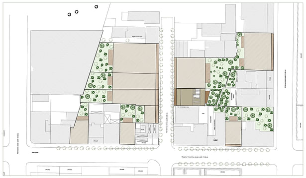 final plans and sections of the project