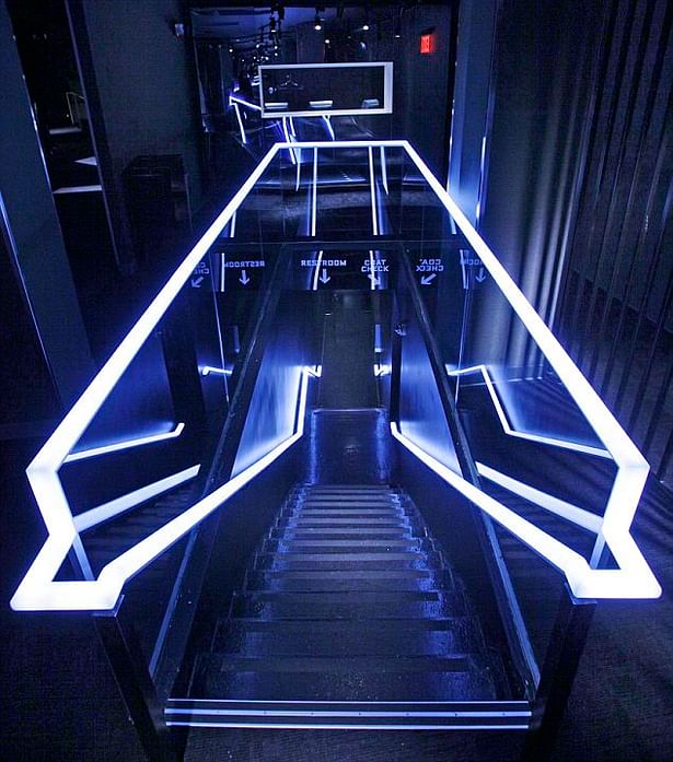 Stairway (club to the bathroom)