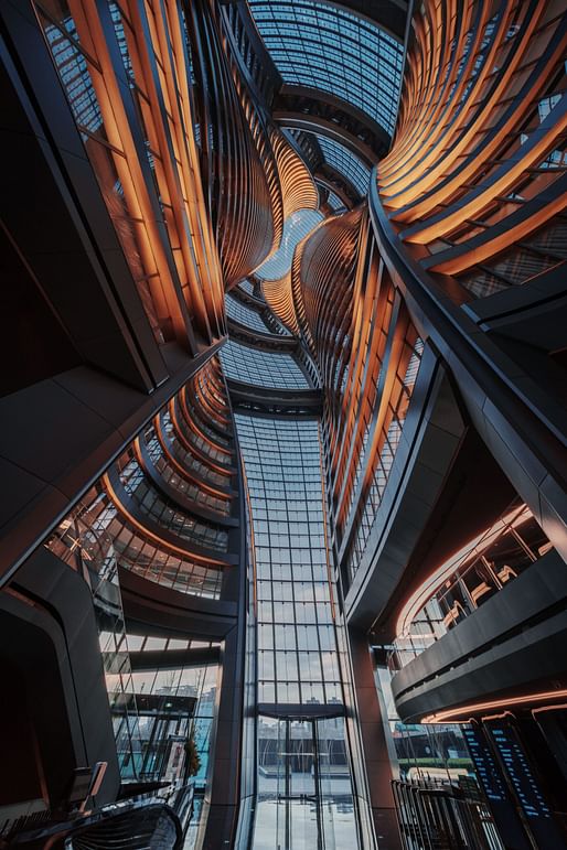 The worlds highest atrium by Jiachen Li. Image: Jiachen Li