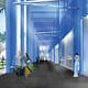 Building corridor. Image courtesy of Nadine Johnson & Associates, Inc.