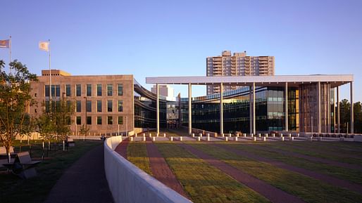 Oklahoma City Federal Building by Ross Barney Architects. Image credit: Steve Hall, Hedrich Blessing