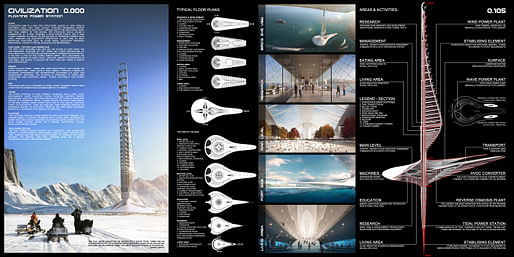 1st prize: “Civilization 0.000”. Author: Dimo Ivanov (architect) | Switzerland