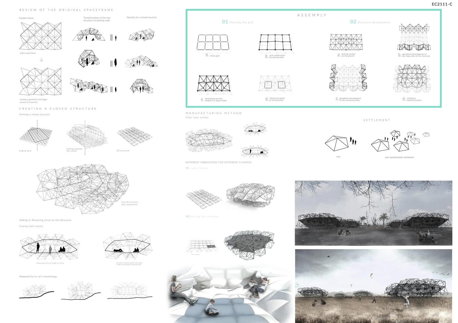 The winning “Shelter 48” results for emergency life-support design