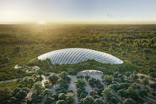 World's largest single-domed tropical greenhouse, designed by Coldefy & Associates, coming soon to Northern France