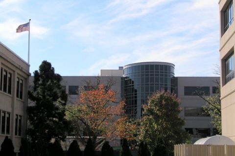 Building Facade from Campus