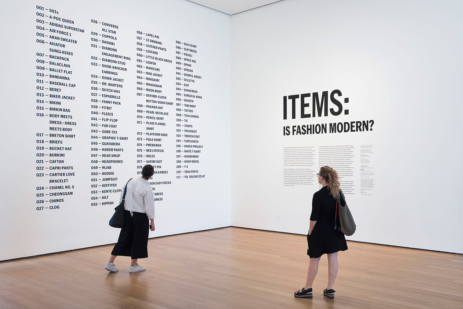 Items: Is Fashion Modern?