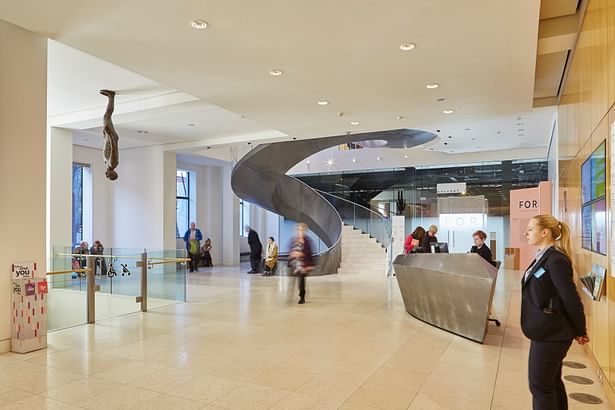 Wellcome Collection - Entrance atrium