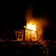 Burning house in Manitoba via Shannon