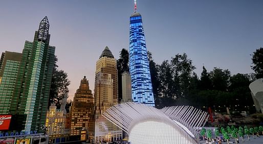 America's tallest tower is now also the tallest Lego model in the U.S. (Photo: Sandy Huffaker/Legoland; Image via sandiegouniontribune.com)