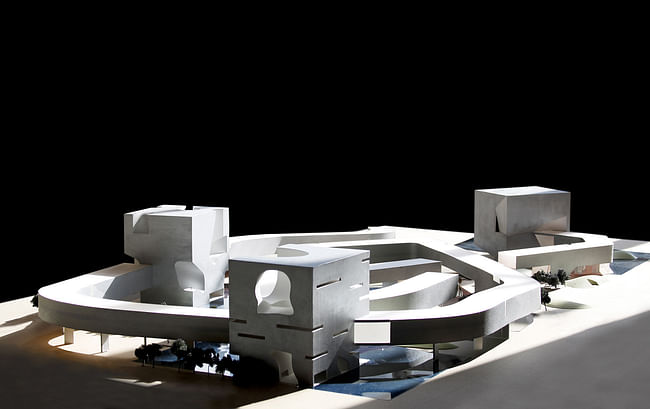 North view. Image: Steven Holl Architects.