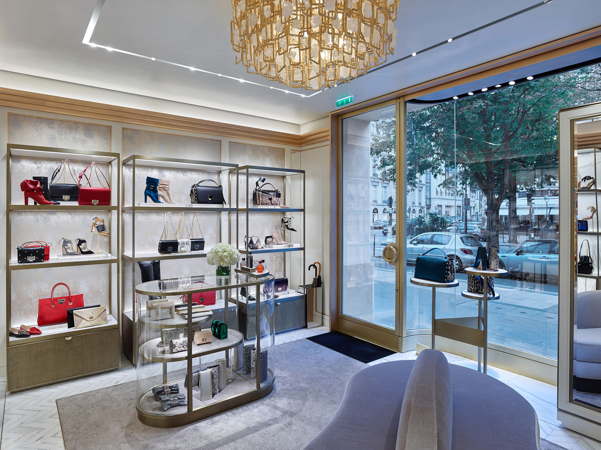 Jimmy Choo Paris Avenue Montaigne Christian Lahoude Studio