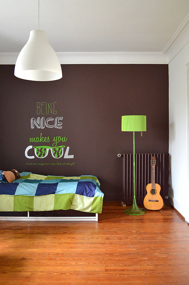 Boy bedroom - Custom wall sticker