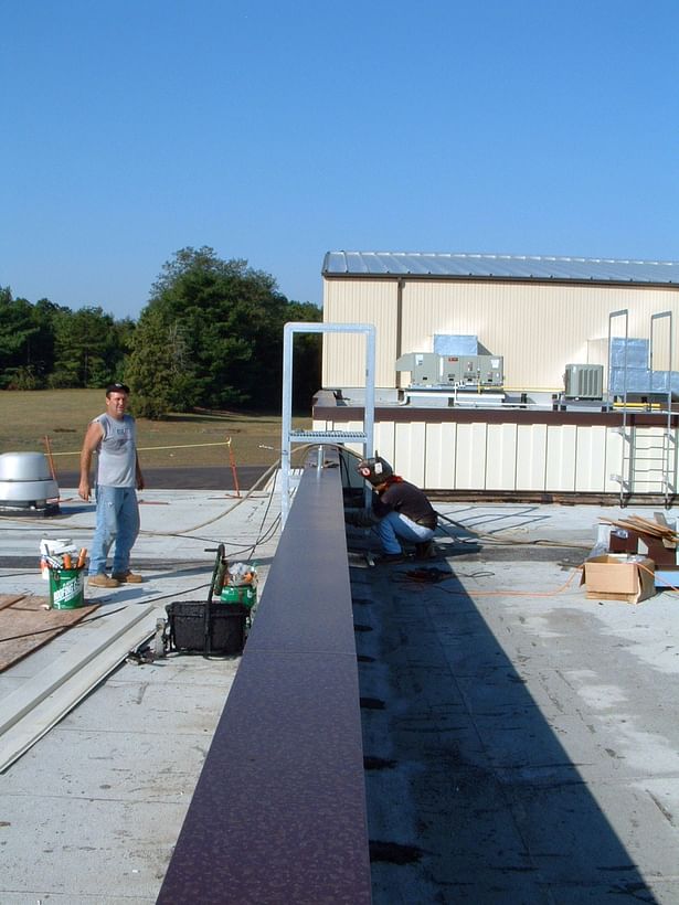 Roof Ladder Installation