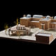 Caswell Bank Architects' model for the 2019 Dulwich Pavilion.