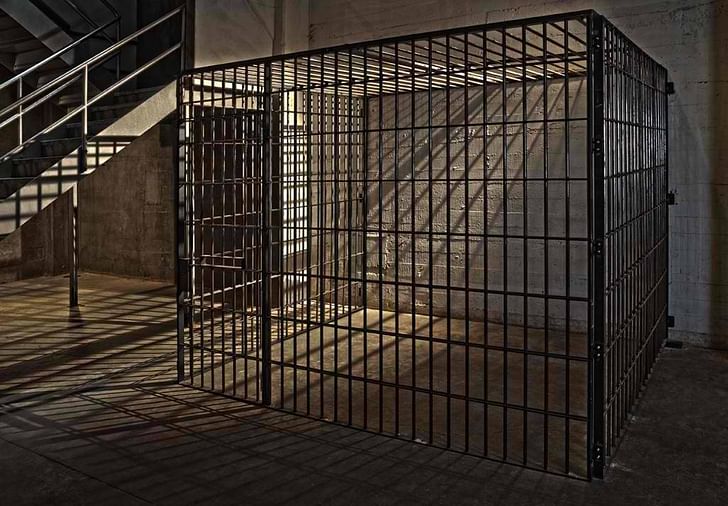 The 'Jail Cell' set. Image courtesy Kink.com