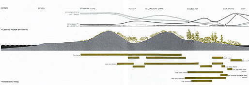 Ian McHarg’s Dune Community Types, from Sea and Survival, 1969