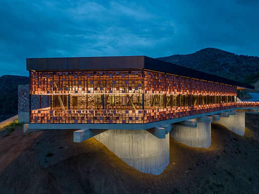 Lambadistis Winery by Dakis Sevastides of Archtube was a winner in the Hospitality Lighting Design category in the 2024 LIT Lighting Design Awards. Image: George Rahmatoulin