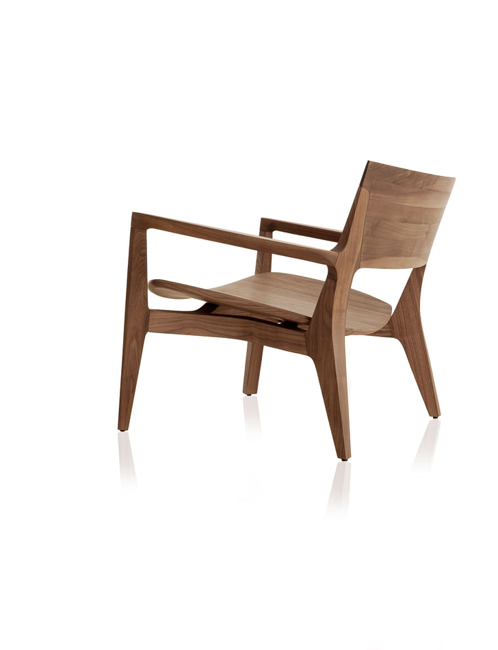 An armchair by Almeida. Image courtesy the designer.