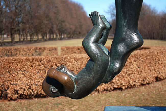 Vigeland Sculpture Kick the Baby