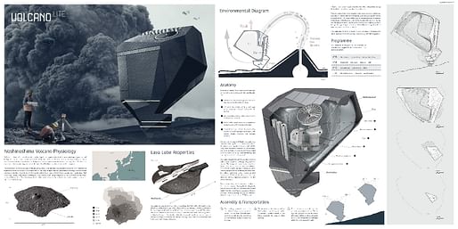 Special Recognition: Volcano Lite. Author: Patorn Sangruchi (Architecture student) | USA​