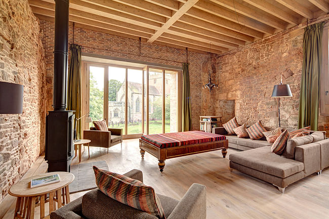 Astley Castle, Warwickshire by Witherford Watson Mann Architects. Photo: Photo: J. Miller