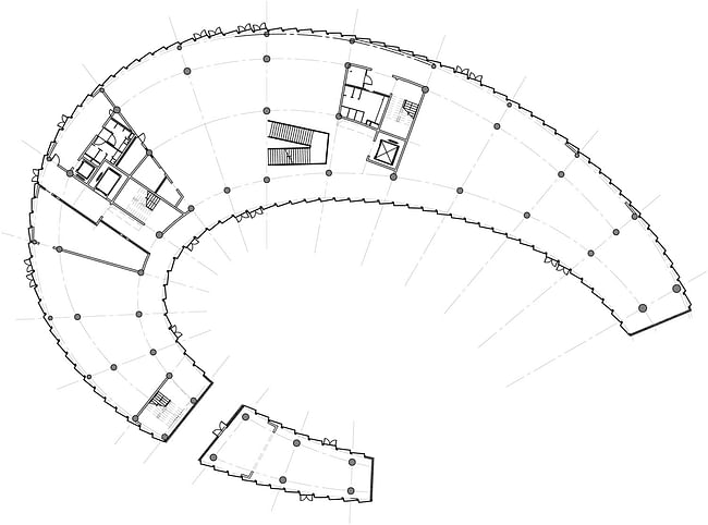 Floor plan: art pavilion. Image courtesy of Chris Y.H. Chan