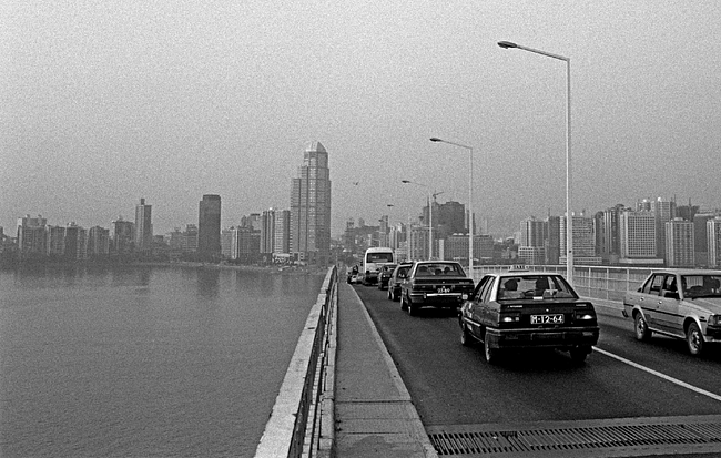 Macau in 1991. Image via the Guardian.
