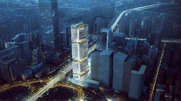 Gmond International Building, Shenzhen, China by Aedas