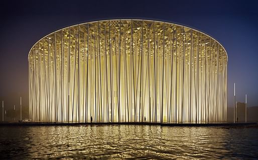 Wuxi Taihu Show Theatre by Steven Chilton Architects. Credit: Steven Chilton Architects.
