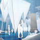 ICEBERGS. Rendering by James Corner Field Operations, courtesy National Building Museum