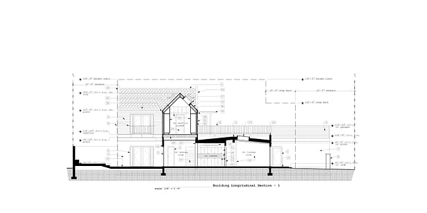 Building Longitudinal Section 1