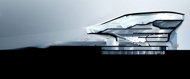 Museum section (Image: Patrick Tighe Architecture)