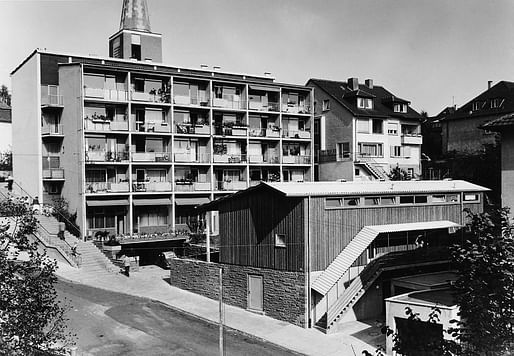Grit Bauer-Revellio: GEDOK-Haus in Stuttgart, Ansicht von der Seidenstraße, nach 1959. Photo © GEDOK-Archiv